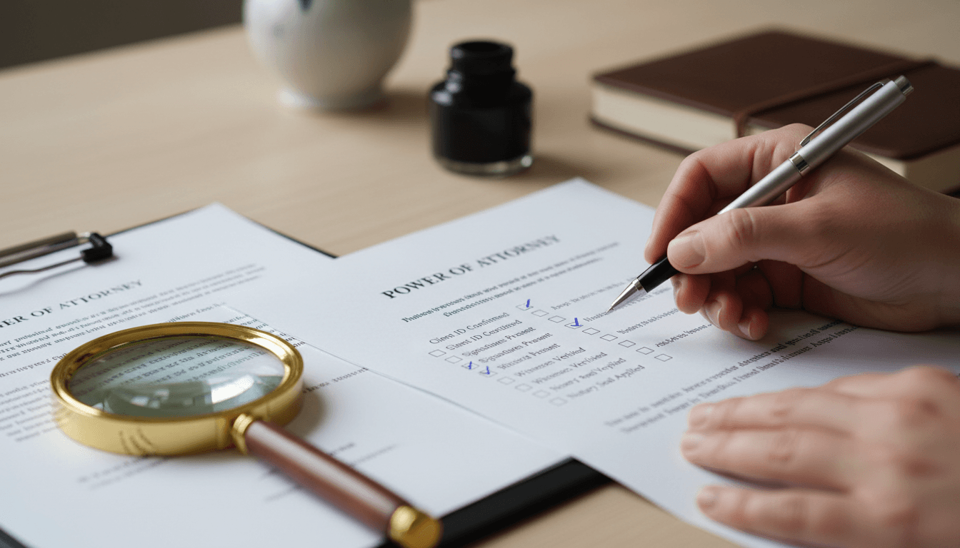 Document Accuracy Verification